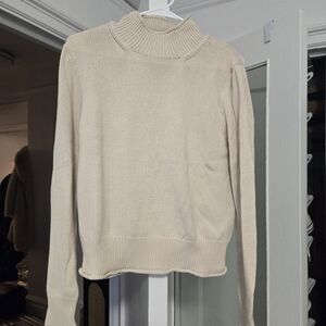 Donating By Sunday: J Crew Cream Cotton Sweater